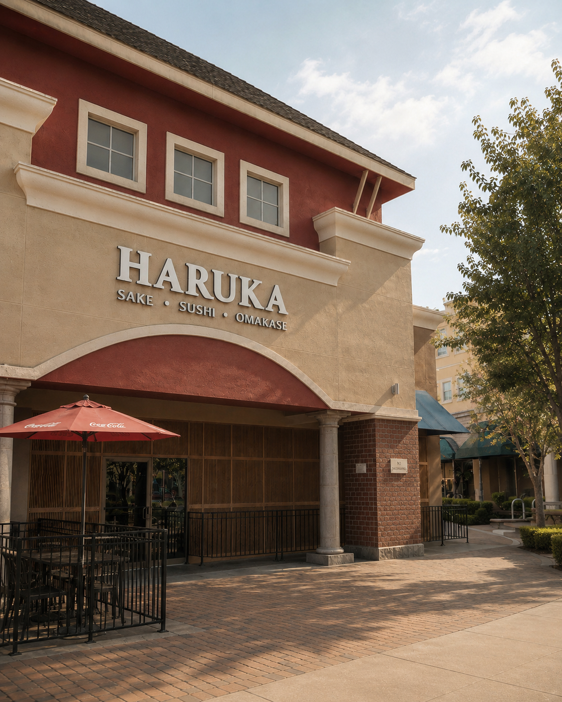Exterior of Haruka Sake & Sushi in Fullerton